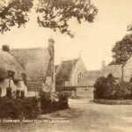 View of Old School House on the corner of the track way road.