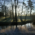 view of the River Thame at Drayton St Leonard