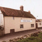 The old Three Pigeons Pub at Drayton St Leonard Village